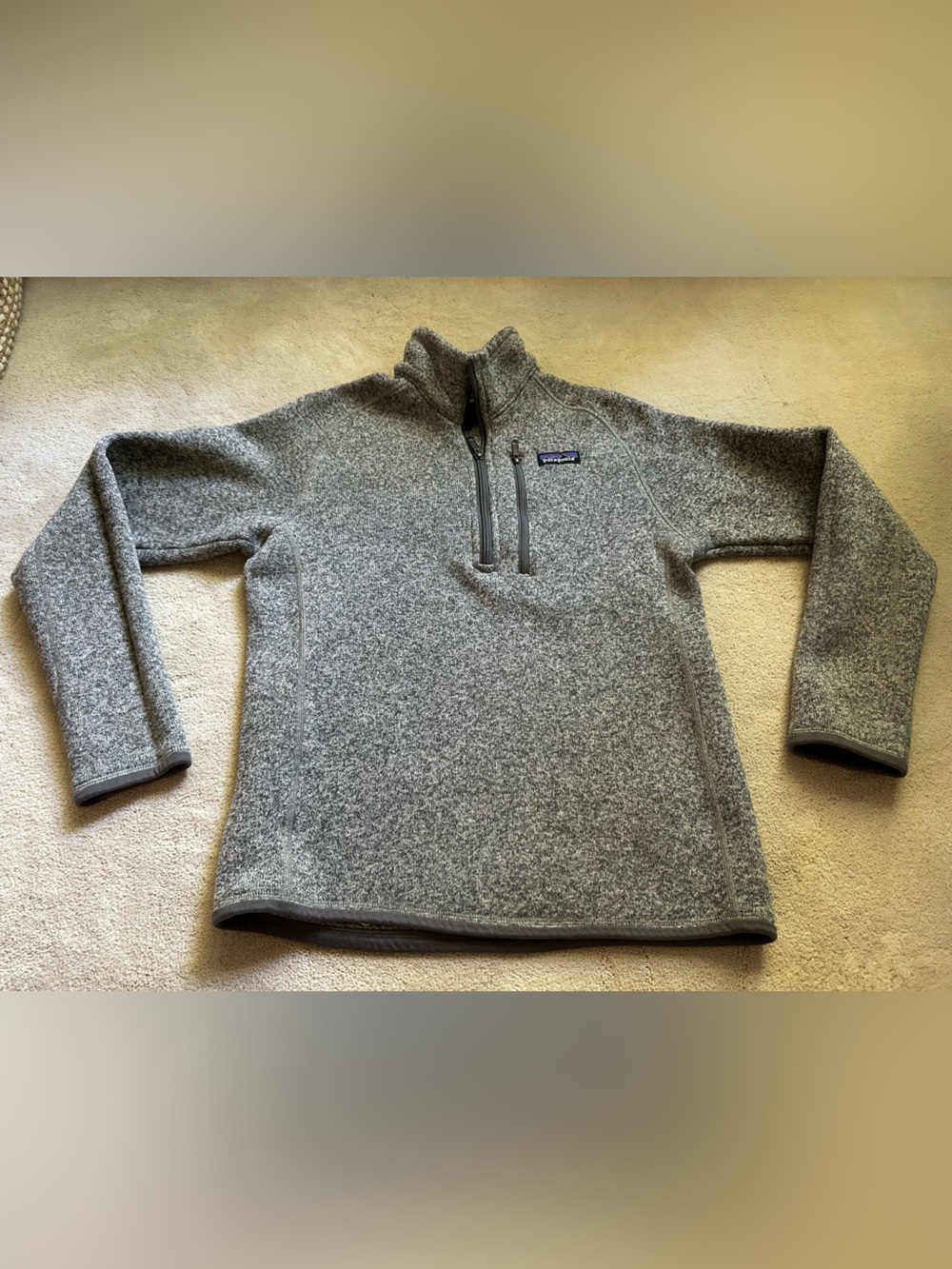 Patagonia Women’s Gray Half-Zip Better Sweater XS